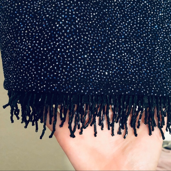 Sleeveless Sparkle Holiday Top - Sz M - Picture 5 of 6